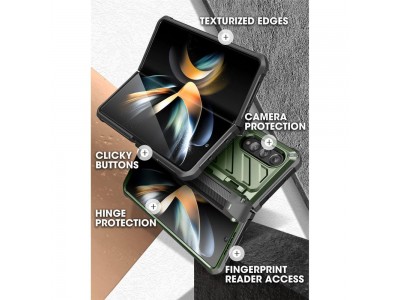 Supcase Unicorn Beetle PRO Armor - Odoln kryt (obal) pre Samsung Galaxy Z Fold4 (Zelen)