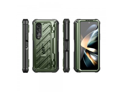 Supcase Unicorn Beetle PRO Armor - Odoln� kryt (obal) pre Samsung Galaxy Z Fold4 (Zelen�)