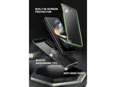Supcase Unicorn Beetle Armor - Odoln kryt (obal) pre Samsung Galaxy Z Fold4 (zelen)