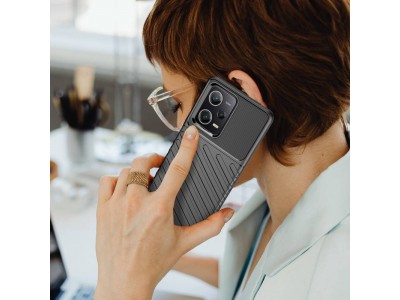 Thunder Defender black (�ierna) - Odoln� ochrann� kryt (obal) na Xiaomi Redmi Note 12 Pro
