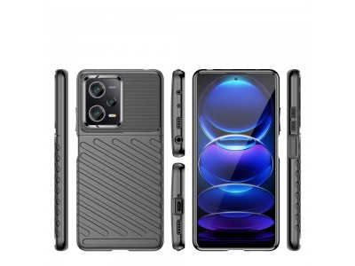Thunder Defender black (�ierna) - Odoln� ochrann� kryt (obal) na Xiaomi Redmi Note 12 Pro