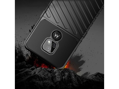 Thunder Defender Black (ierny) - Odoln ochrann kryt (obal) na Motorola Moto E7
