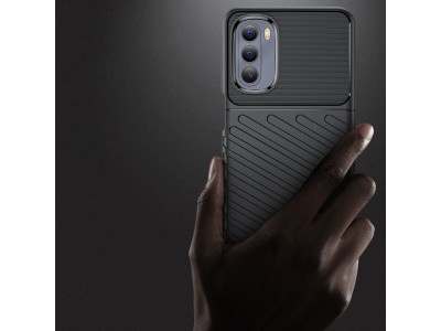Thunder Defender Black (�ierny) - Odoln� ochrann� kryt (obal) na Motorola Moto G Stylus 2022
