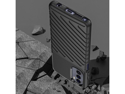 Thunder Defender Black (�ierny) - Odoln� ochrann� kryt (obal) na Motorola Moto G Stylus 2022