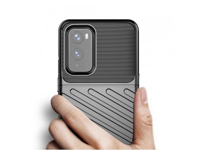 Thunder Defender Black (�ierny) - Odoln� ochrann� kryt (obal) na OnePlus 9