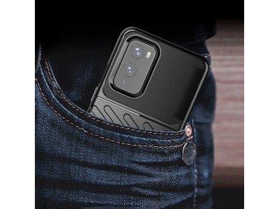 Thunder Defender Black (�ierny) - Odoln� ochrann� kryt (obal) na OnePlus 9