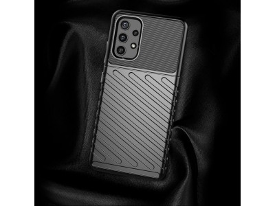 Thunder Defender Black (�ierny) - Odoln� ochrann� kryt (obal) na Samsung Galaxy A32 5G
