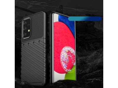Thunder Defender Black (�ierny) - Odoln� ochrann� kryt (obal) na Samsung Galaxy A53 5G