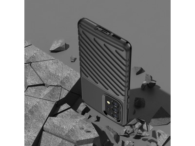 Thunder Defender Black (ern) - Odoln ochrann kryt (obal) na Samsung Galaxy A53 5G