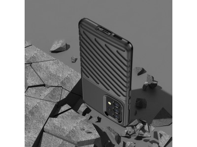 Thunder Defender Black (�ierny) - Odoln� ochrann� kryt (obal) na Samsung Galaxy A53 5G