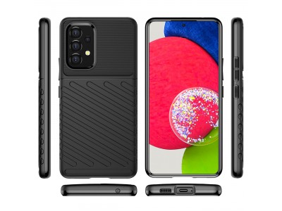 Thunder Defender Black (�ierny) - Odoln� ochrann� kryt (obal) na Samsung Galaxy A53 5G