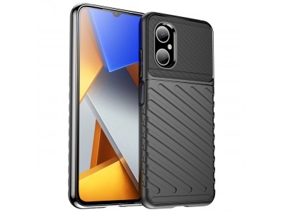 Thunder Defender Black (ierny) - Odoln ochrann kryt (obal) na Xiaomi Poco M4 5G