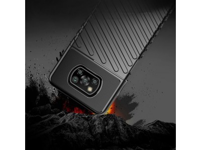 Thunder Defender Black (ierny) - Odoln ochrann kryt (obal) na Xiaomi Poco X3 NFC