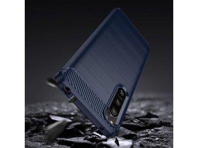 Thunder Defender Black (modr) - Odoln ochrann kryt (obal) na Motorola Moto G32