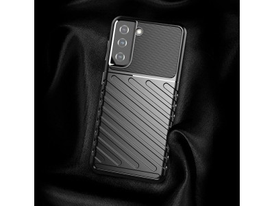Thunder Defender Black (modr) - Odoln ochrann kryt (obal) na Samsung Galaxy A14 5G