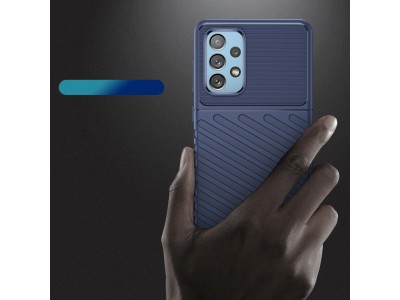 Thunder Defender Black (modr�) - Odoln� ochrann� kryt (obal) na Samsung Galaxy A23 5G