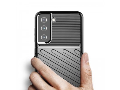 Thunder Defender Black (modr�) - Odoln� ochrann� kryt (obal) na Samsung Galaxy S23 Plus