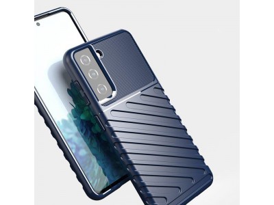 Thunder Defender Black (modr�) - Odoln� ochrann� kryt (obal) na Samsung Galaxy S23 Plus