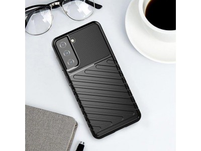Thunder Defender Black (modr�) - Odoln� ochrann� kryt (obal) na Samsung Galaxy S23 Plus
