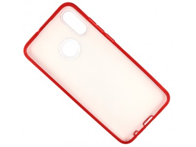 TPU Glitter Case (erven) - Ochrann glitrovan kryt (obal) pre pre Samsung Galaxy J6+ 2018