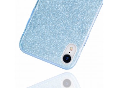 TPU Glitter Case (modr) - Ochrann glitrovan kryt (obal) pre pre Sony Xperia 10