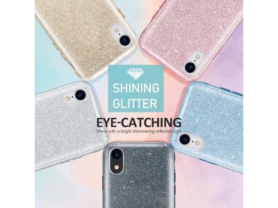 TPU Glitter Case (ruov) - Ochrann glitrovan kryt (obal) pre pre Motorola Moto E20 4G