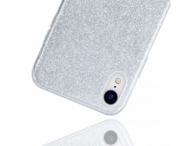 TPU Glitter Case (strieborn) - Ochrann glitrovan kryt (obal) pre pre Xiaomi Redmi Note 8T