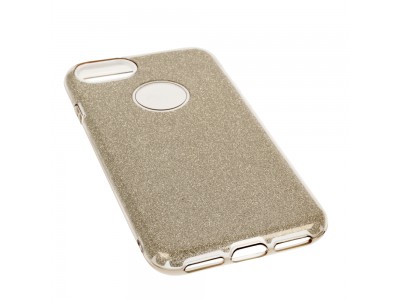TPU Glitter Case (zlat) - Ochrann glitrovan kryt (obal) pre pre Apple iPhone 6 / 6S
