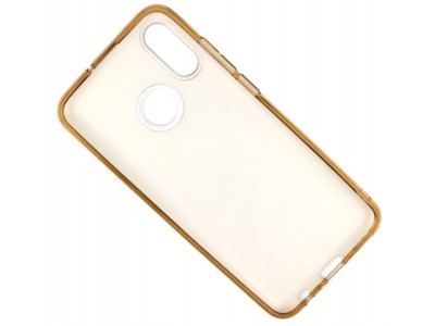 TPU Glitter Case (zlat) - Ochrann glitrovan kryt (obal) pre pre Samsung GALAXY J6 2018
