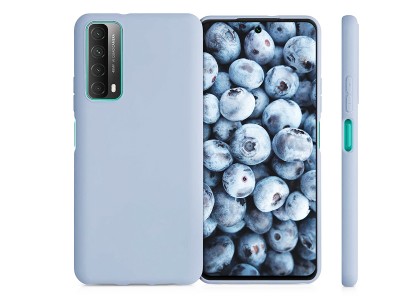 Jelly TPU Case  Ochrann kryt pro Huawei P Smart 2021 (modr)