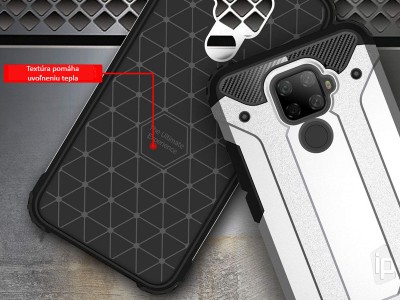 Hybrid Armor Defender (�ed�) - Odoln� ochrann� kryt (obal) na Huawei Mate 30 Lite **AKCIA!!