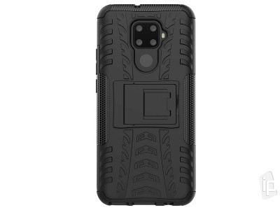 Spider Armor Case (ierny) - Odoln ochrann kryt (obal) na Huawei Mate 30 Lite