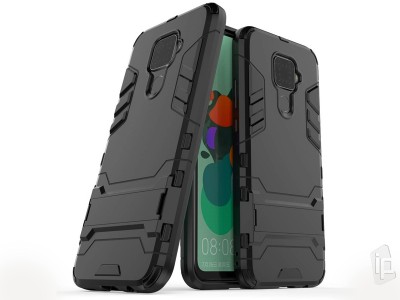 Armor Stand Defender (ierny) - Odoln kryt (obal) na Huawei Mate 30 Lite