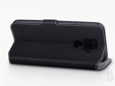 Pe�a�enkov� puzdro Slim Wallet pre Huawei Mate 30 Lite - �ierne **AKCIA!!
