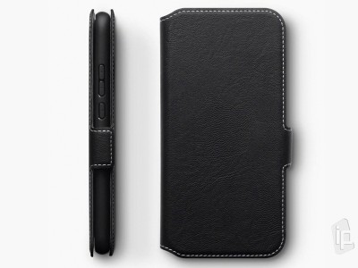 Pe�a�enkov� puzdro Slim Wallet pre Huawei Mate 30 Lite - �ierne **AKCIA!!