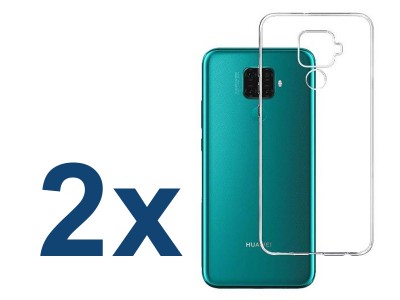 2x Ultra Clear - Ochranný kryt pre Huawei Mate 30 Lite (číry) **AKCIA!!