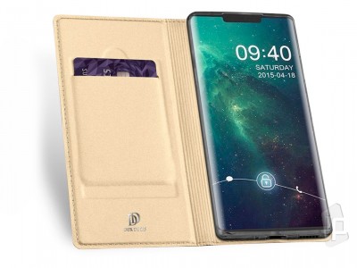 Luxusn� Slim Fit puzdro (zlat�) pre Huawei Mate 30 Pro