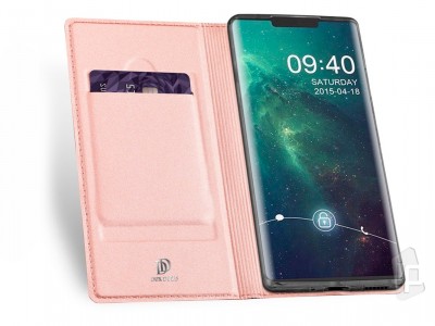 Luxusn� Slim Fit puzdro (ru�ov�) pre Huawei Mate 30 Pro