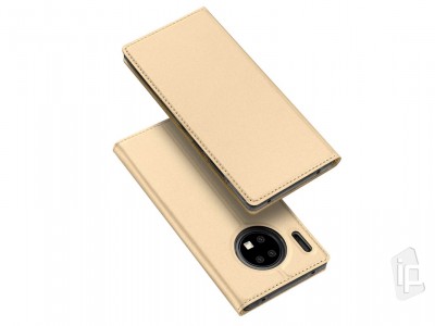Luxusn Slim Fit puzdro (zlat) pre Huawei Mate 30 Pro