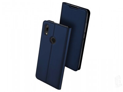 Luxusn Slim Fit puzdro (tmavomodr) pre Huawei P Smart 2019 (Honor 10 Lite)