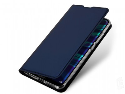 Luxusn Slim Fit puzdro (tmavomodr) pre Huawei P Smart 2019 (Honor 10 Lite)