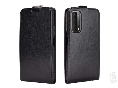 Exclusive Smart Flip - Puzdro pre Huawei P Smart 2021 (�ierne)