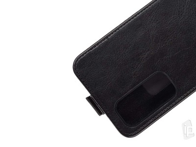 Exclusive Smart Flip - Puzdro pre Huawei P Smart 2021 (�ierne)