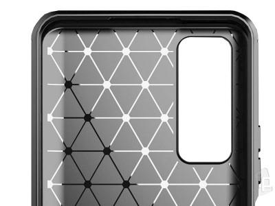 Fiber Armor Defender Black (�ierny) - Ochrann� kryt (obal) na Huawei P Smart 2021