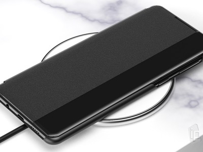 Soft Skin II (modr) - Tenk Flip puzdro pre Huawei P Smart 2021
