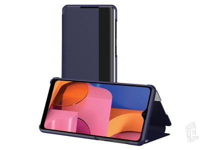 Soft Skin II (modr) - Tenk Flip puzdro pre Huawei P Smart 2021