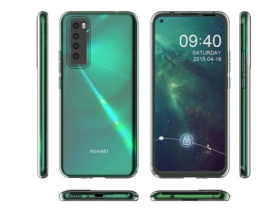 Ochrann� gelov� kryt (obal) TPU Ultra Clear (��ry) pre Huawei P Smart 2021