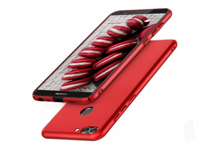 Slim Line Elitte Red (erven) - Plastov ochrann kryt (obal) na Huawei P Smart 2018