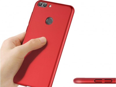 Slim Line Elitte Red (erven) - Plastov ochrann kryt (obal) na Huawei P Smart 2018
