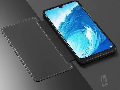 Mirror Standing Cover (modr) - Zrkadlov puzdro pre Huawei P Smart 2019 / Honor 10 Lite **AKCIA!!